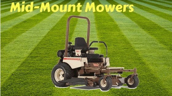 Mid mount mowers