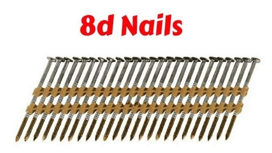 8d Nail Length/Nail Size