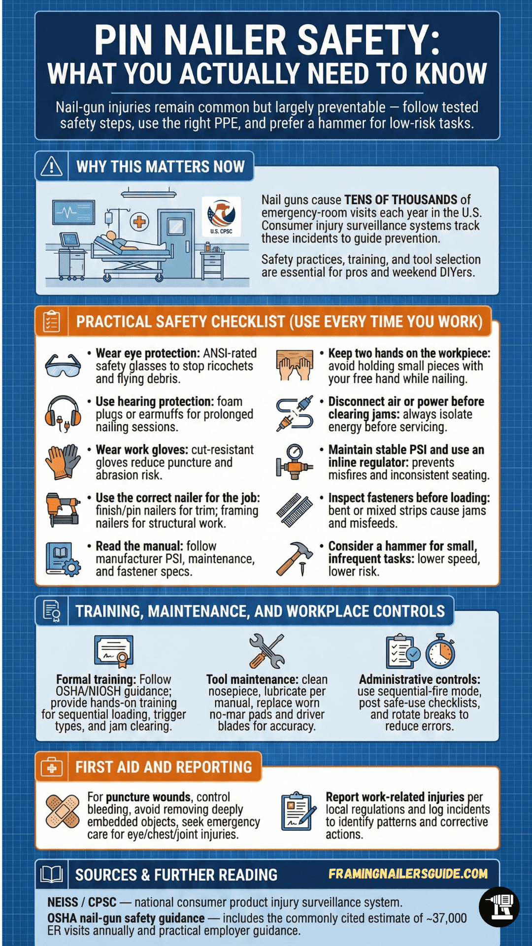 Pin Nailer Safety