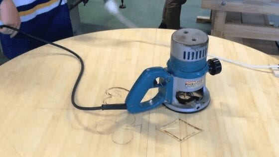 wood cutting router