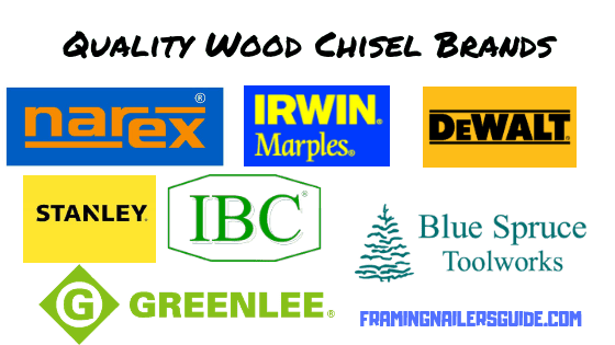 Quality Wood Chisel Brands: Narex Dewalt Stanley Irwin