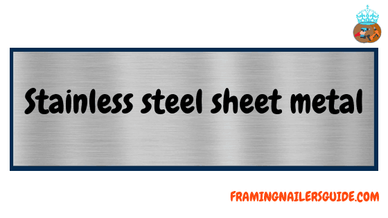 Stainless steel sheets metals 