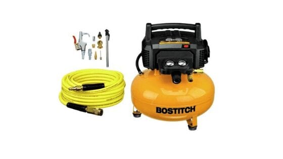 BOSTITCH BTFP02012-WPK 6-Gallon 150 PSI Compressor Kit