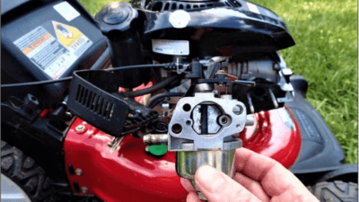 How to Clean a Carburetor on a Lawn Mower without Removing it?