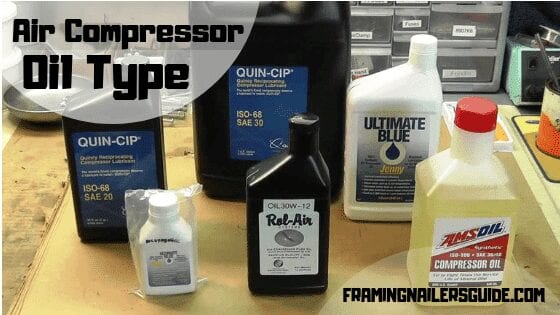Air Compressor Oil Type | Recommended Oil for Air Compressor