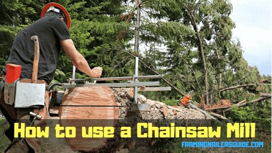 How to Use A Chainsaw Mill