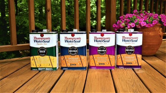 Can you use Thompson’s water seal on pavers