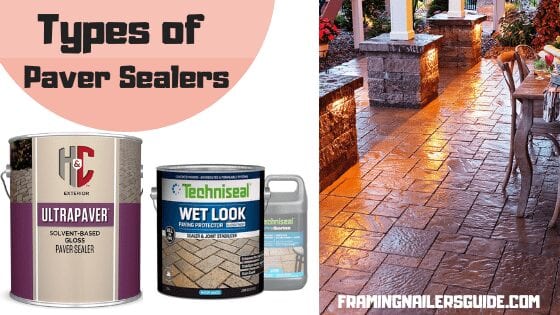 types of paver sealers