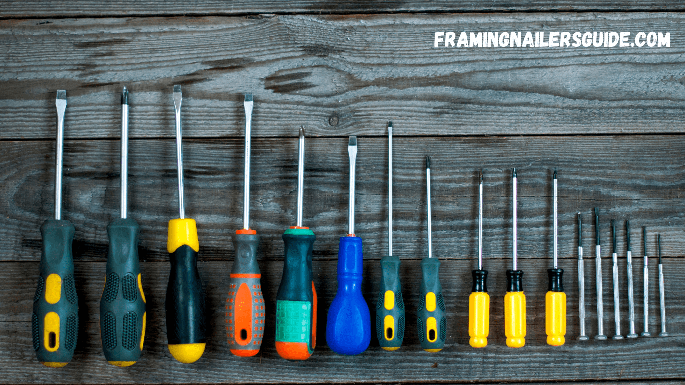 One set of screwdrivers