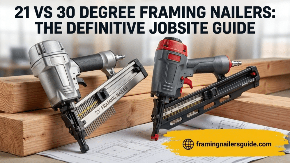 21 vs 30 Degree Framing Nailer