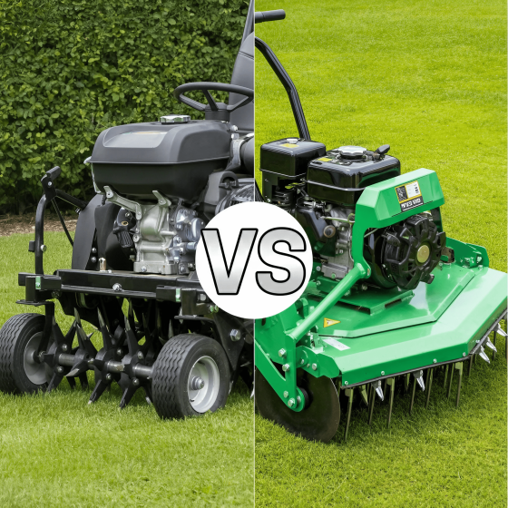 Aerator vs Verticutter