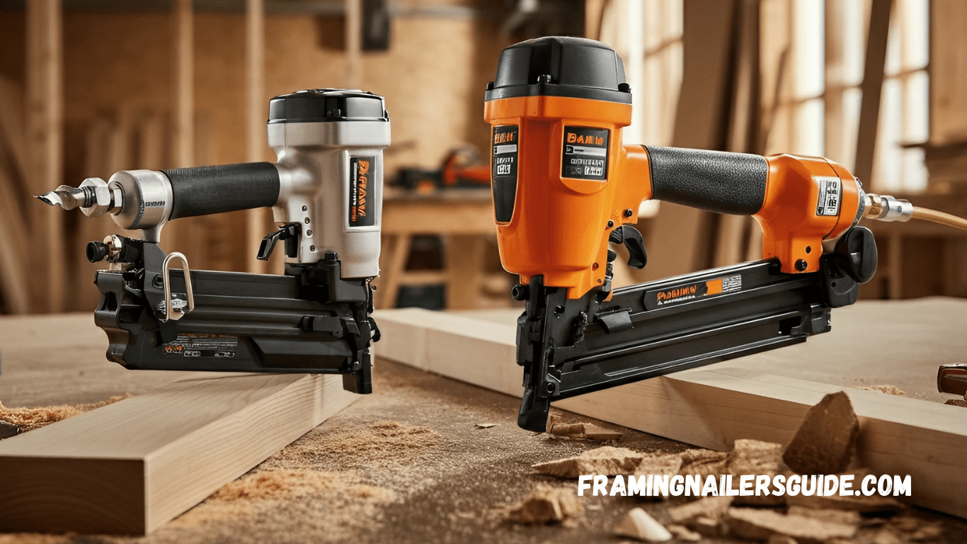 Differences Between Brad and Framing Nailers