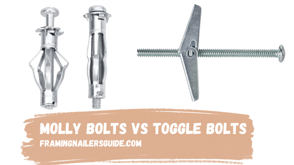 Molly Bolts vs Toggle Bolts