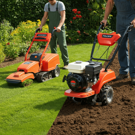 Sod Cutter vs Tiller