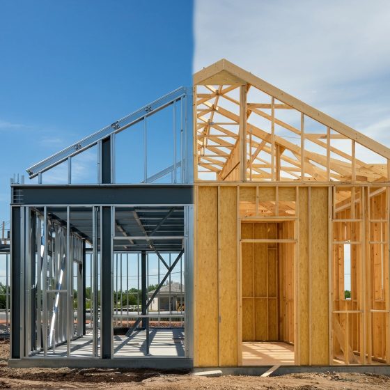 Steel Framing vs Wood Framing