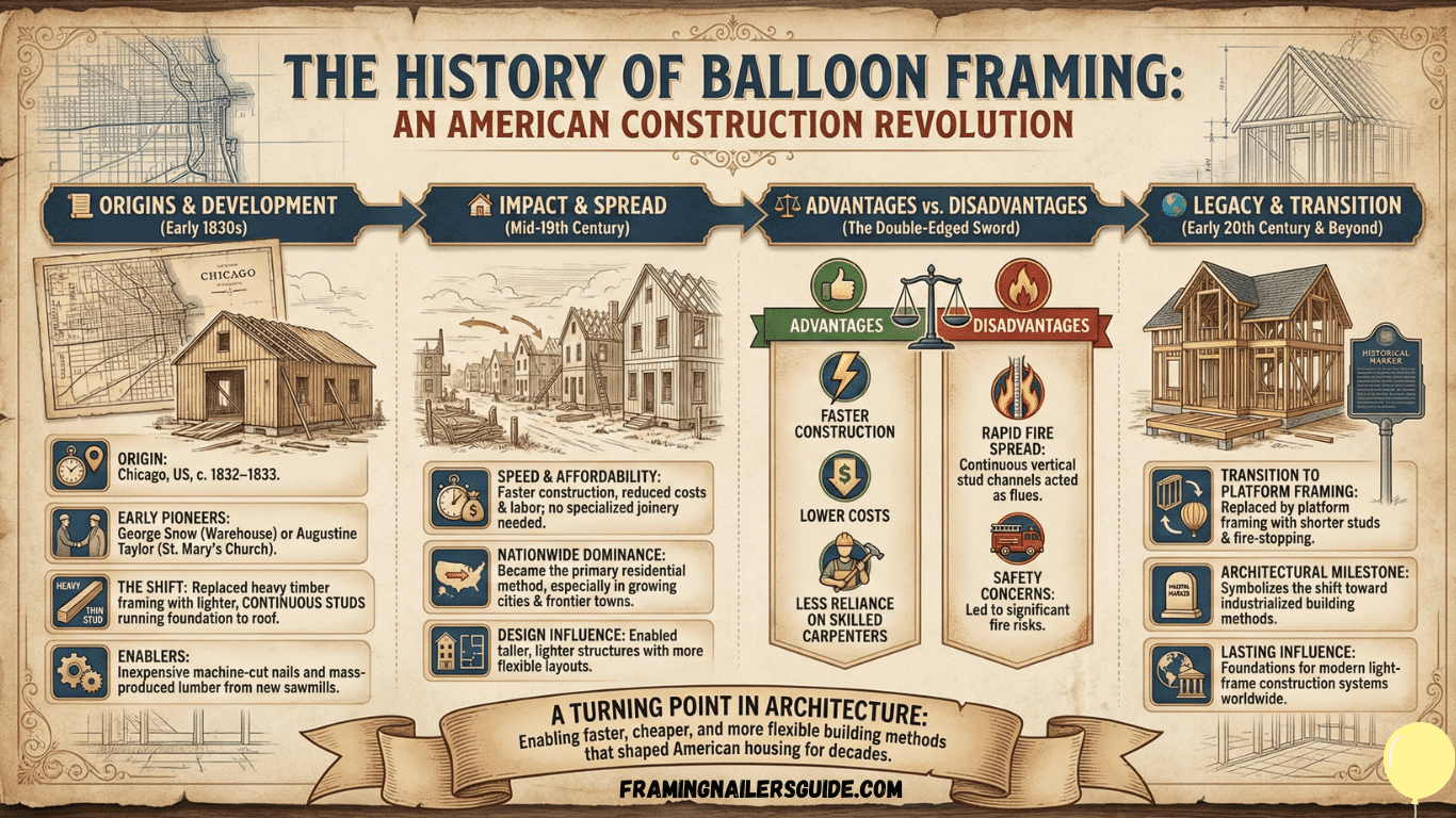 The History of Balloon Framing