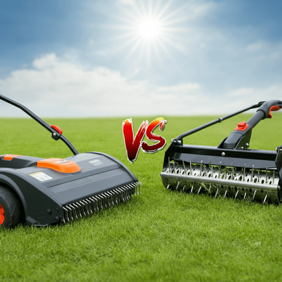 Verticutter vs Scarifier