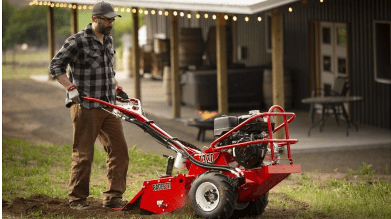 How to Use a Rear Tine Tiller