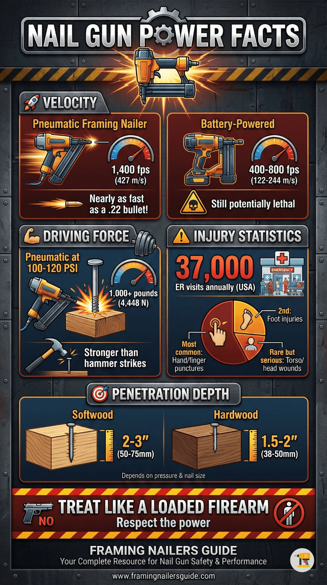 NAIL GUN POWER FACTS