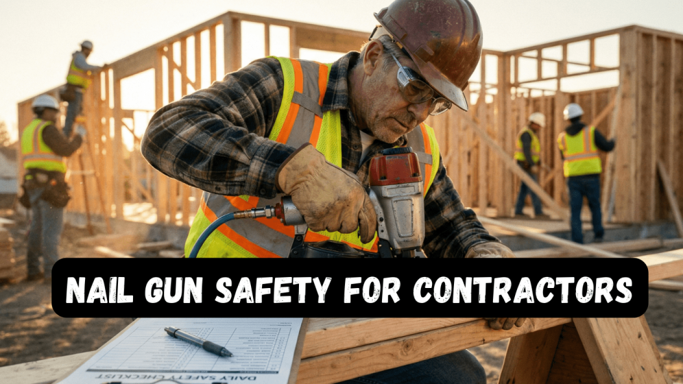 Nail Gun Safety for Contractors
