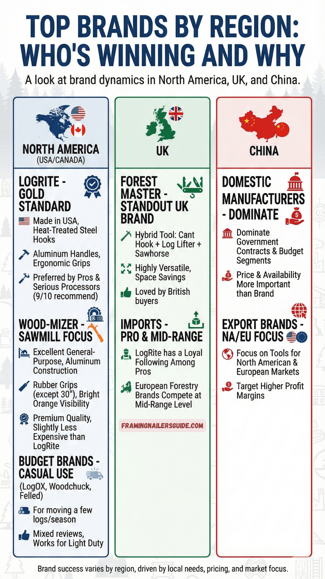 top cant hook brands by region