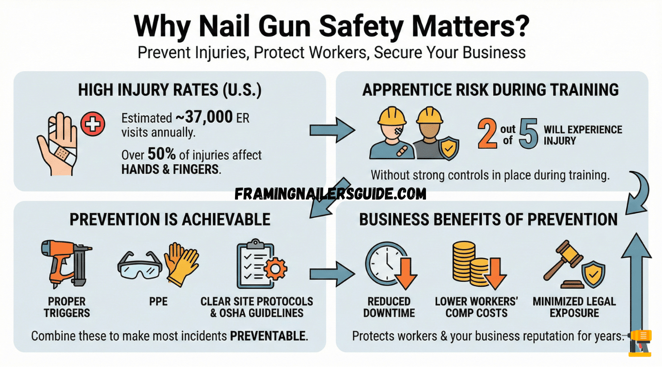 why nail gun safety matters