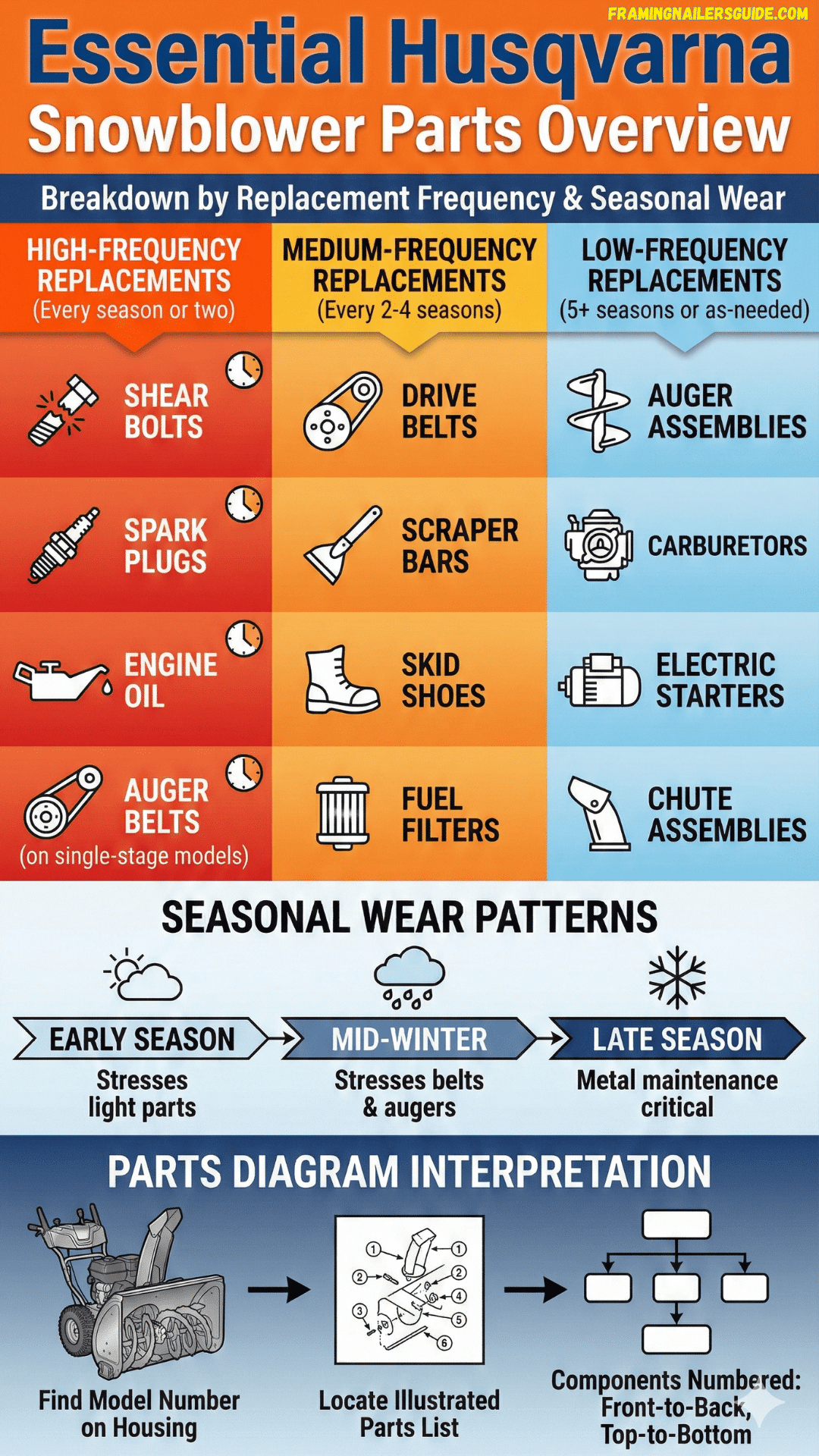 Essential Husqvarna-Snowblower Parts Overview