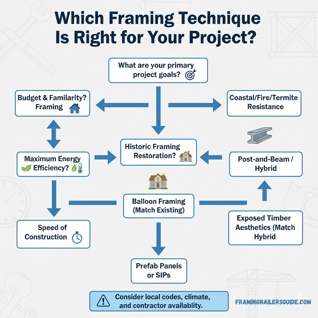 Selecting Your Framing Technique
