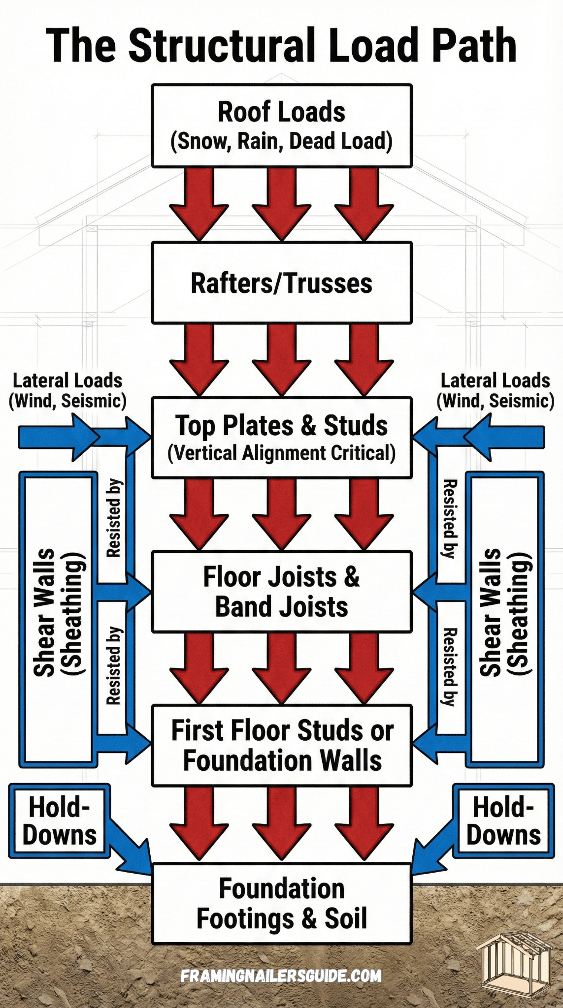 The Structural Load Path Roof to Foundation